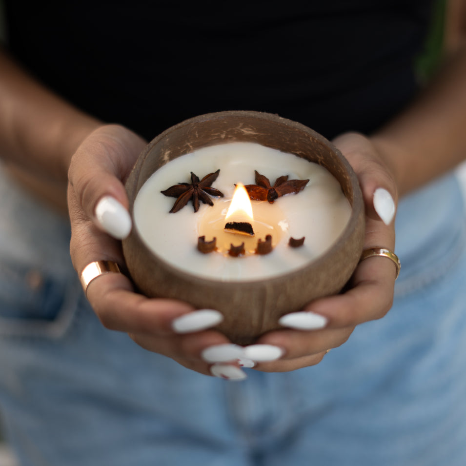 Coconut Candles Cinnamon