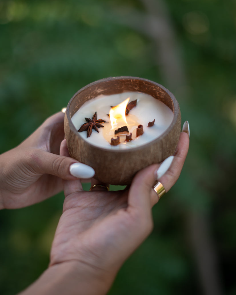 Coconut Candles Cinnamon