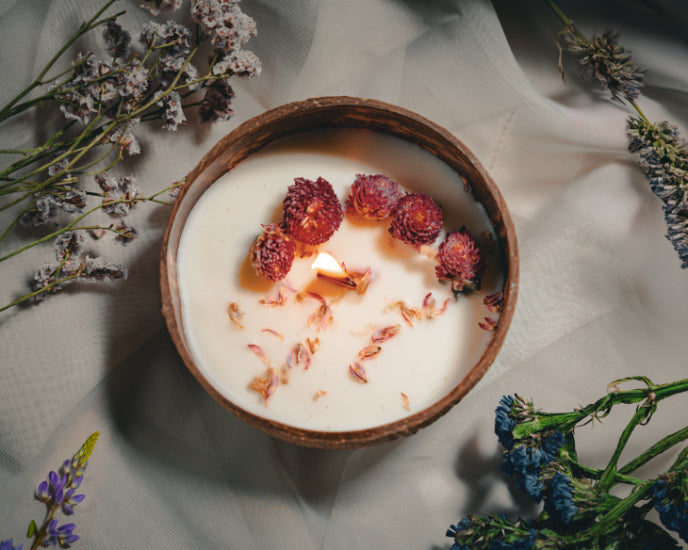 Coconut Candles Lavender