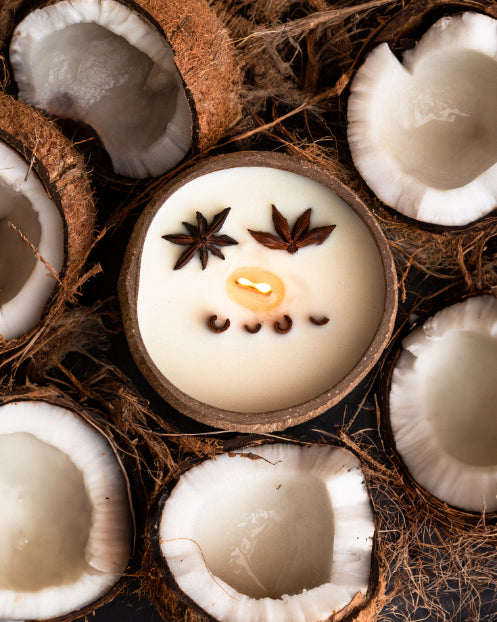 Coconut Candles Cinnamon