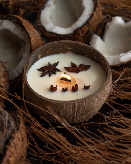 Coconut Candles Cinnamon