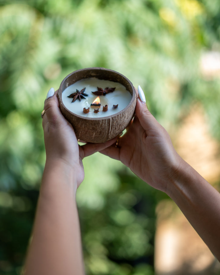 Coconut Candles Cinnamon